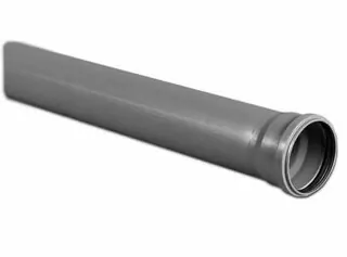 PVC odpadová voda 75mm rúrka 2m 204